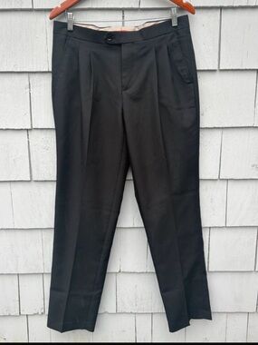 Opposuits Men’s Dress Pants Pleated Black Size 42 Great Condition